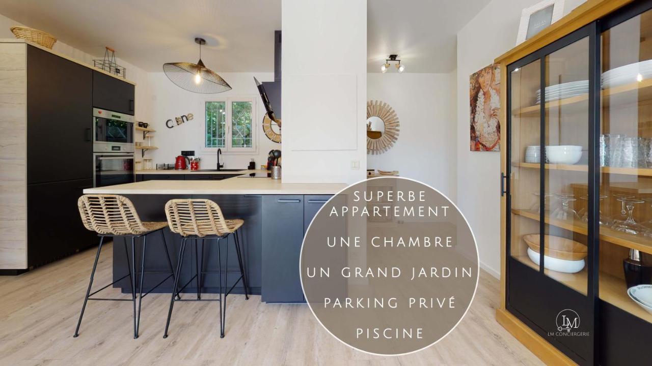 Appartement T2 : Jardin, Piscine, Parking A 생트막시메 외부 사진