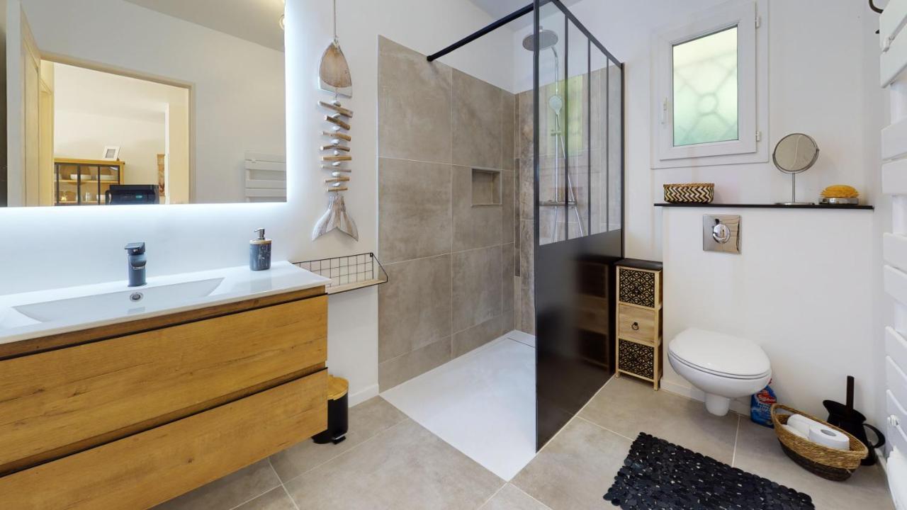 Appartement T2 : Jardin, Piscine, Parking A 생트막시메 외부 사진